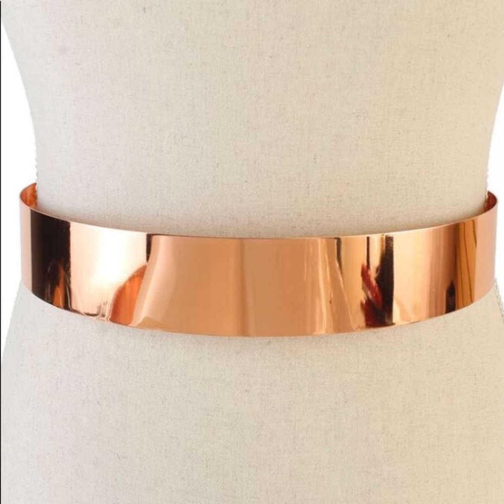 💎HOST PICK💎 ROSE GOLD METAL WAIST BELT